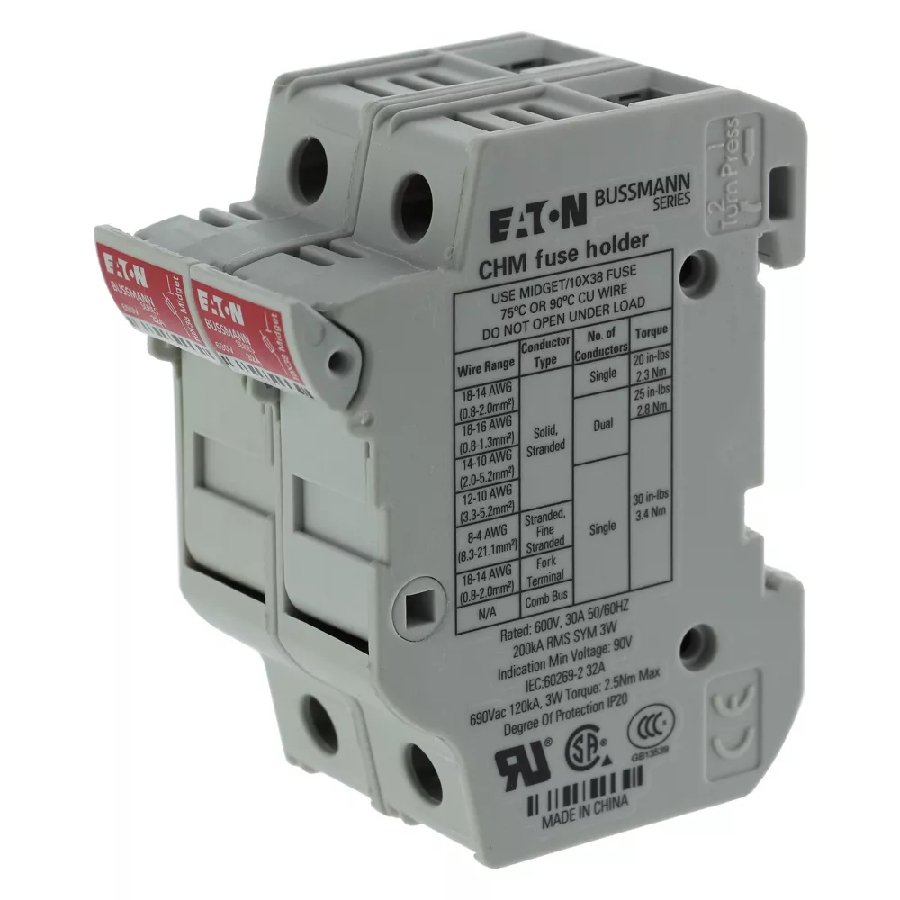 Eaton Eaton Bussmann series CHM modular fuse holder