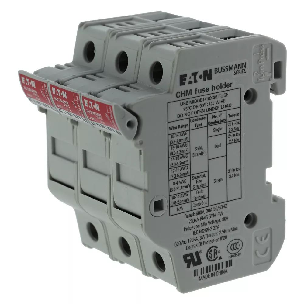 Eaton Eaton Bussmann series CHM modular fuse holder
