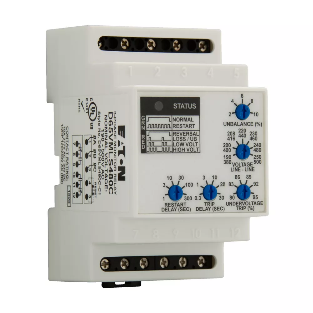 Eaton Eaton D65 series monitoring relay