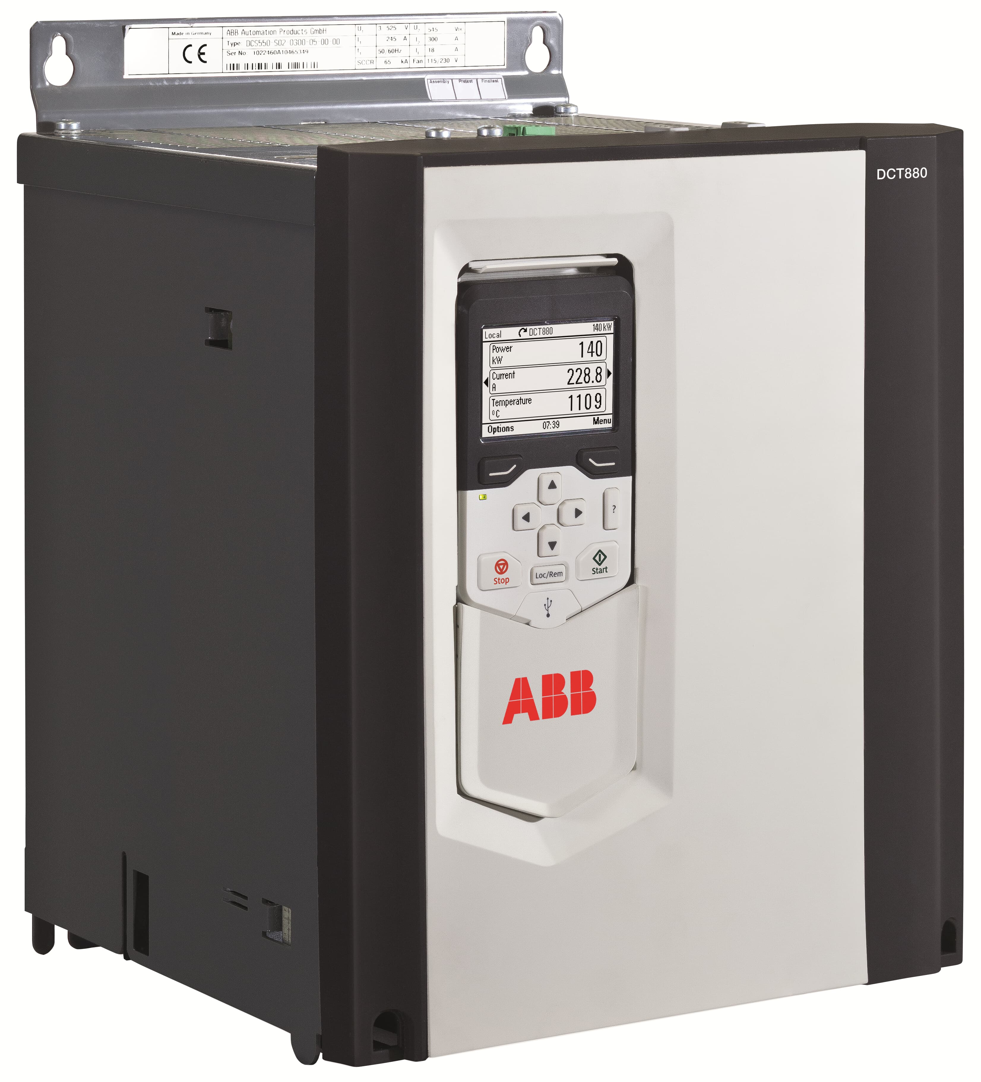 ABB ABB DCT880-W02-0160-04 DCT880 AC Controller