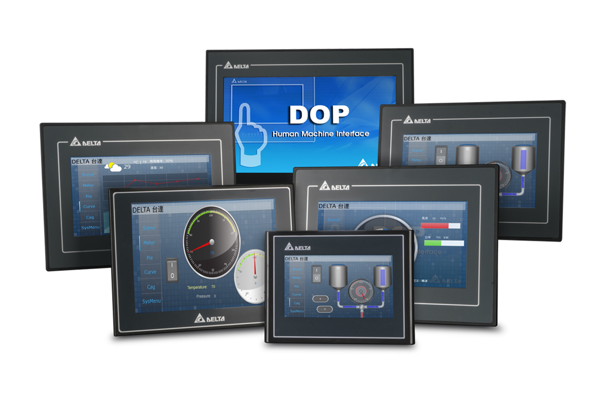 Delta Delta DOP-115WX touch-panel HMI