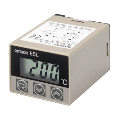 Omron Omron E5L-C 0-100 – Electronic thermostat with digital setting
