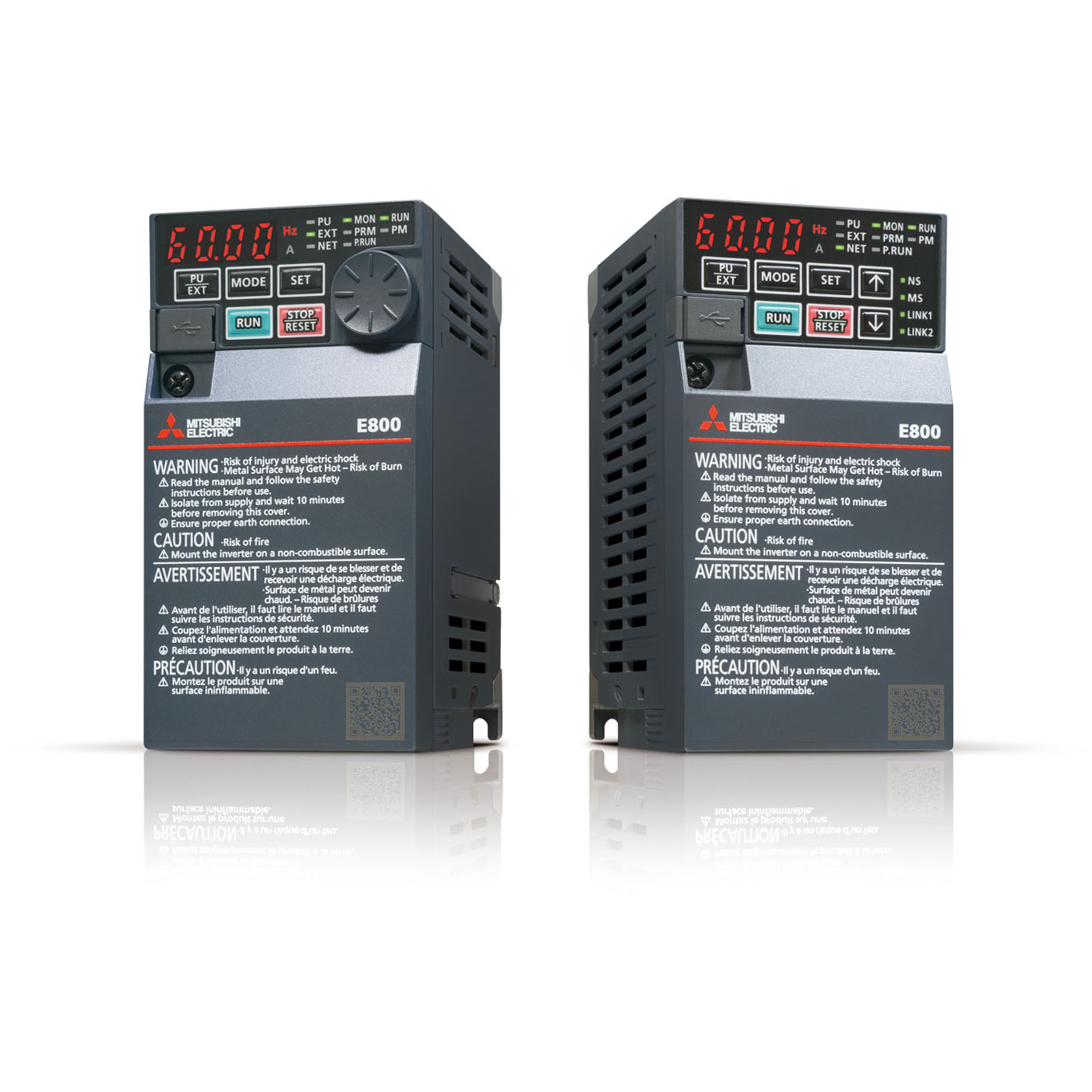 Mitsubishi Electric Mitsubishi Electric E820-0015SCEPB-60 – Variable Speed/Frequency Drive (VSD/VFD) / Inverter