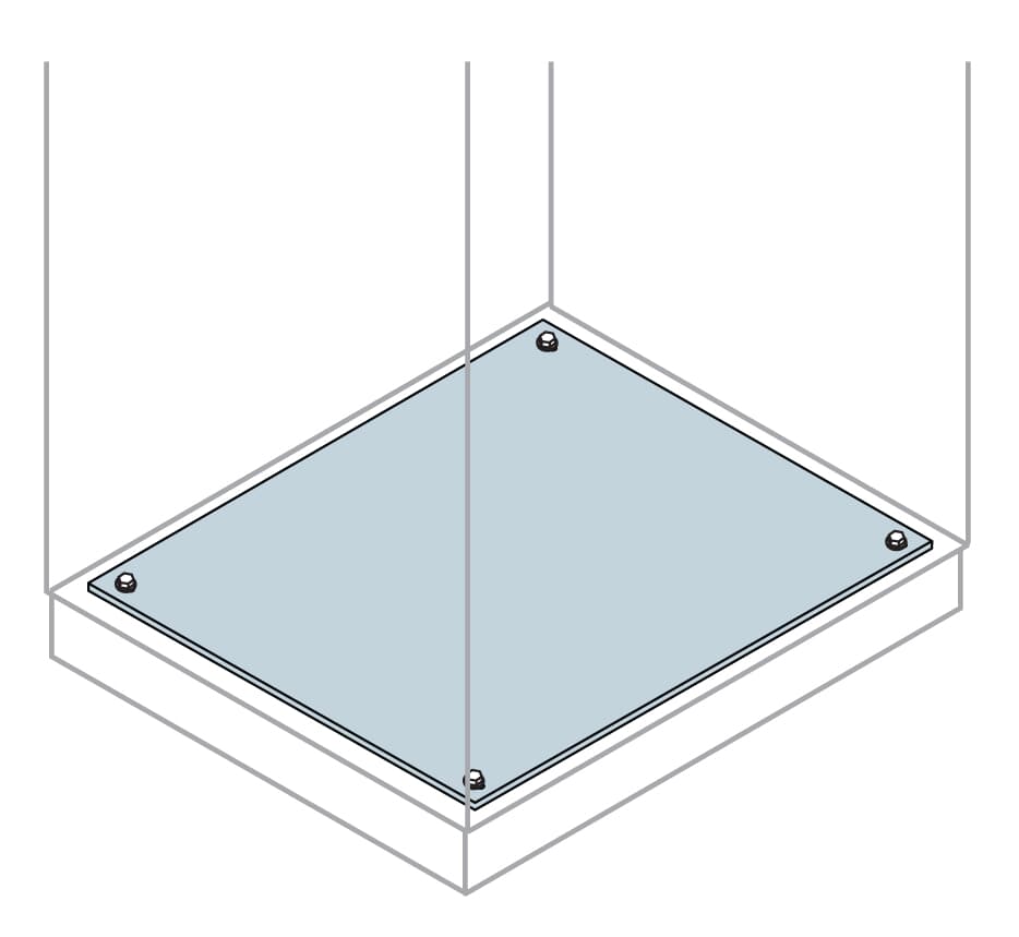 ABB ABB IS2-EF1082 Floor closing plate 1000X800MM