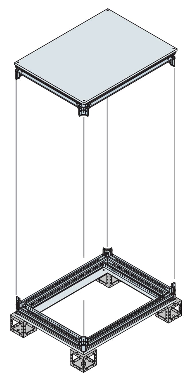 ABB ABB IS2-EK1050KN BASE/TOP 1000X500 wxd