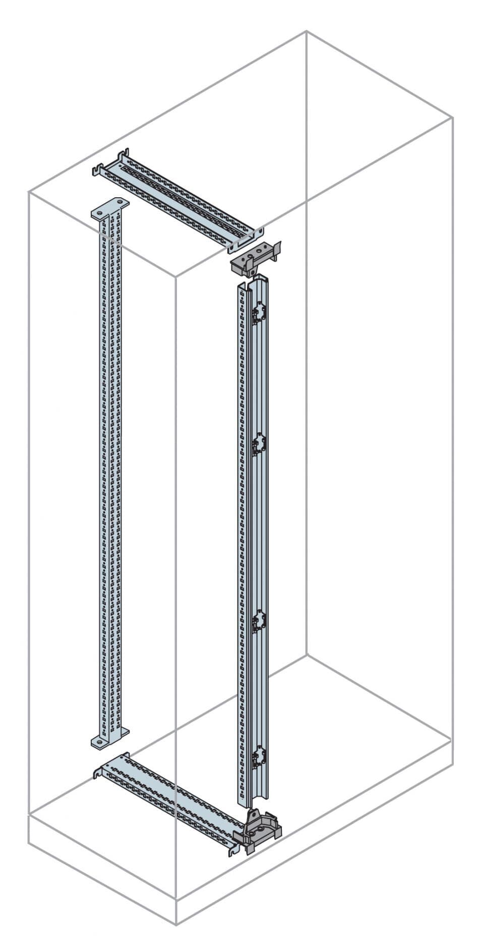 ABB ABB IS2-EM2011 Intermediate back uprights H=2000MM