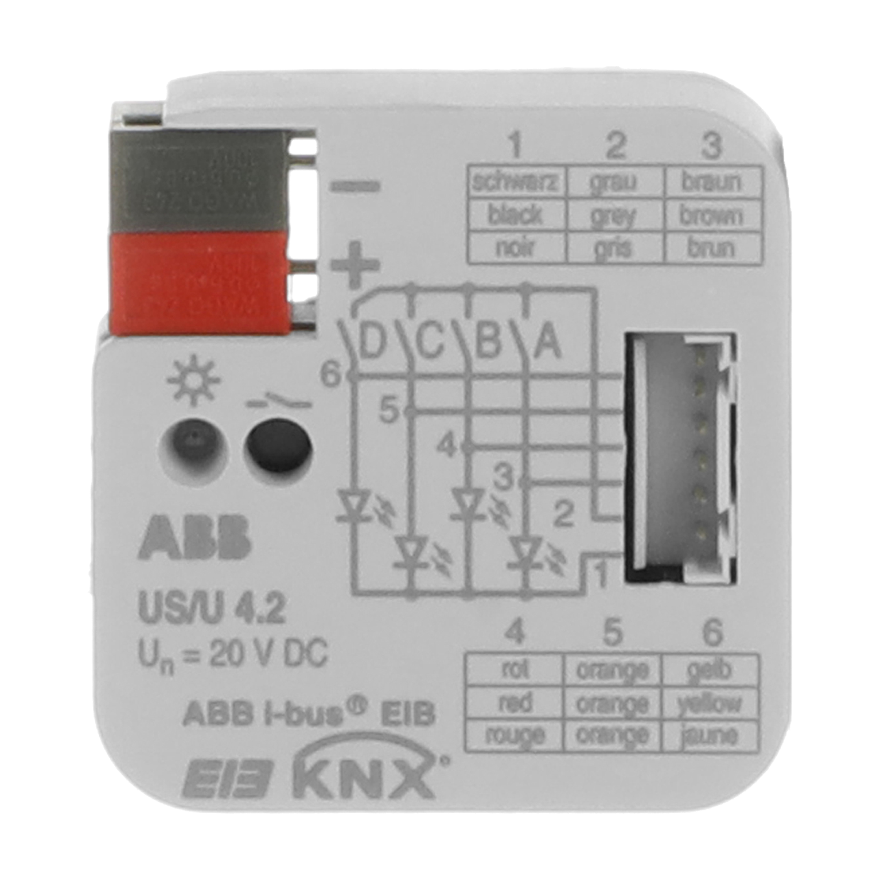 ABB ABB US/U4.2 Universal Interface, 4-fold, FM