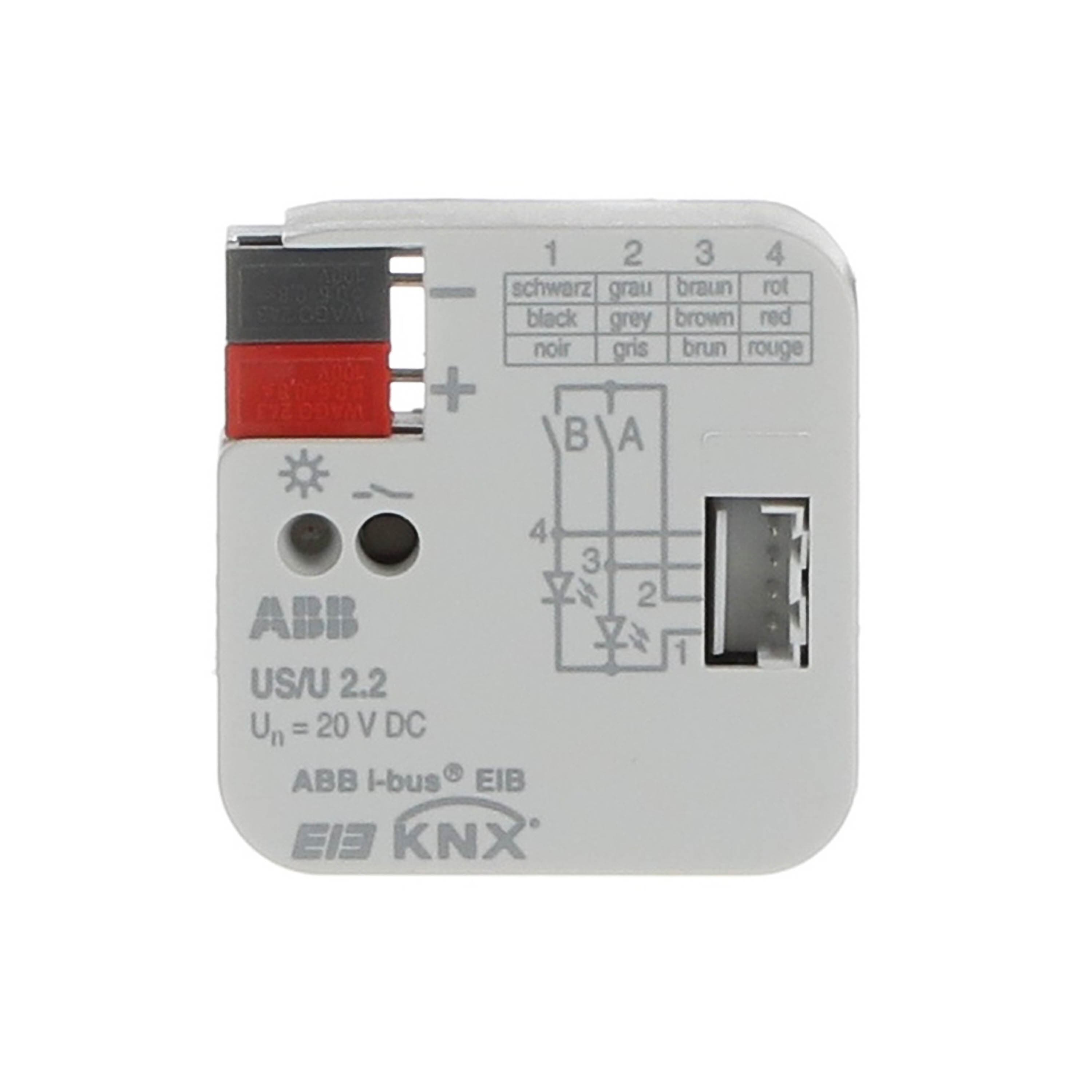 ABB ABB US/U2.2 Universal Interface, 2-fold, FM