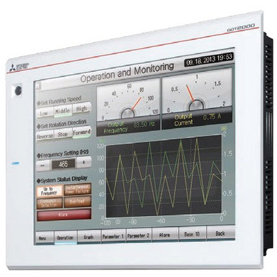 Mitsubishi Electric Mitsubishi Electric GT2712-STWA-K – Advanced Graphic Operation Programmable Term. (GOT / PT) touchscreen HMI