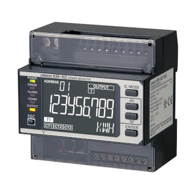 Omron Omron KM-N2-FLK – Multi-circuit compact power monitor device for DIN rail mounting