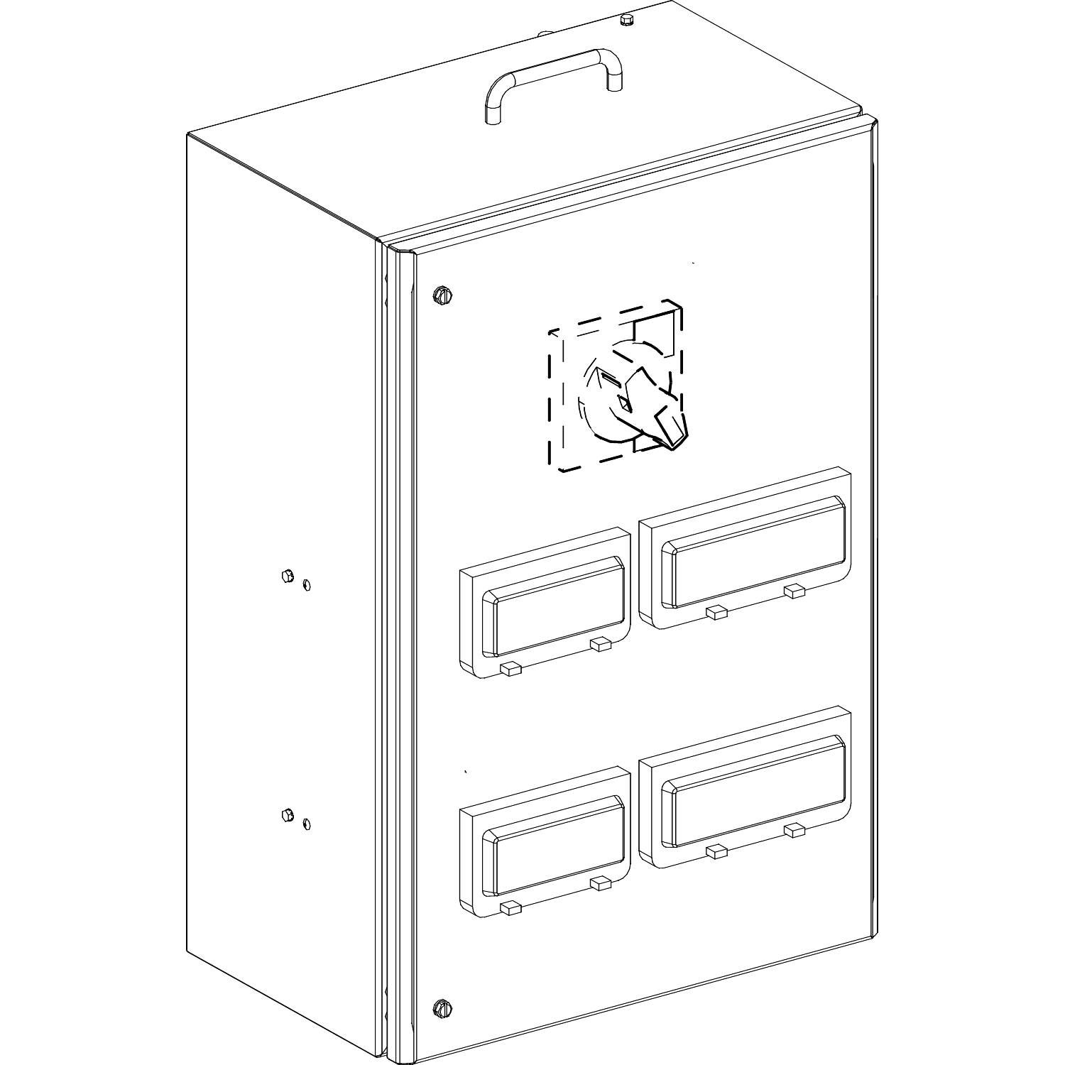 Schneider Electric Schneider Electric KSB250SM428 – Tap off unit, Canalis KS 500 A to 1000 A, vertical installation, ComPacT INS/INV250, Acti9, 250 A, 3L+N+PE, IP55, RAL 9001