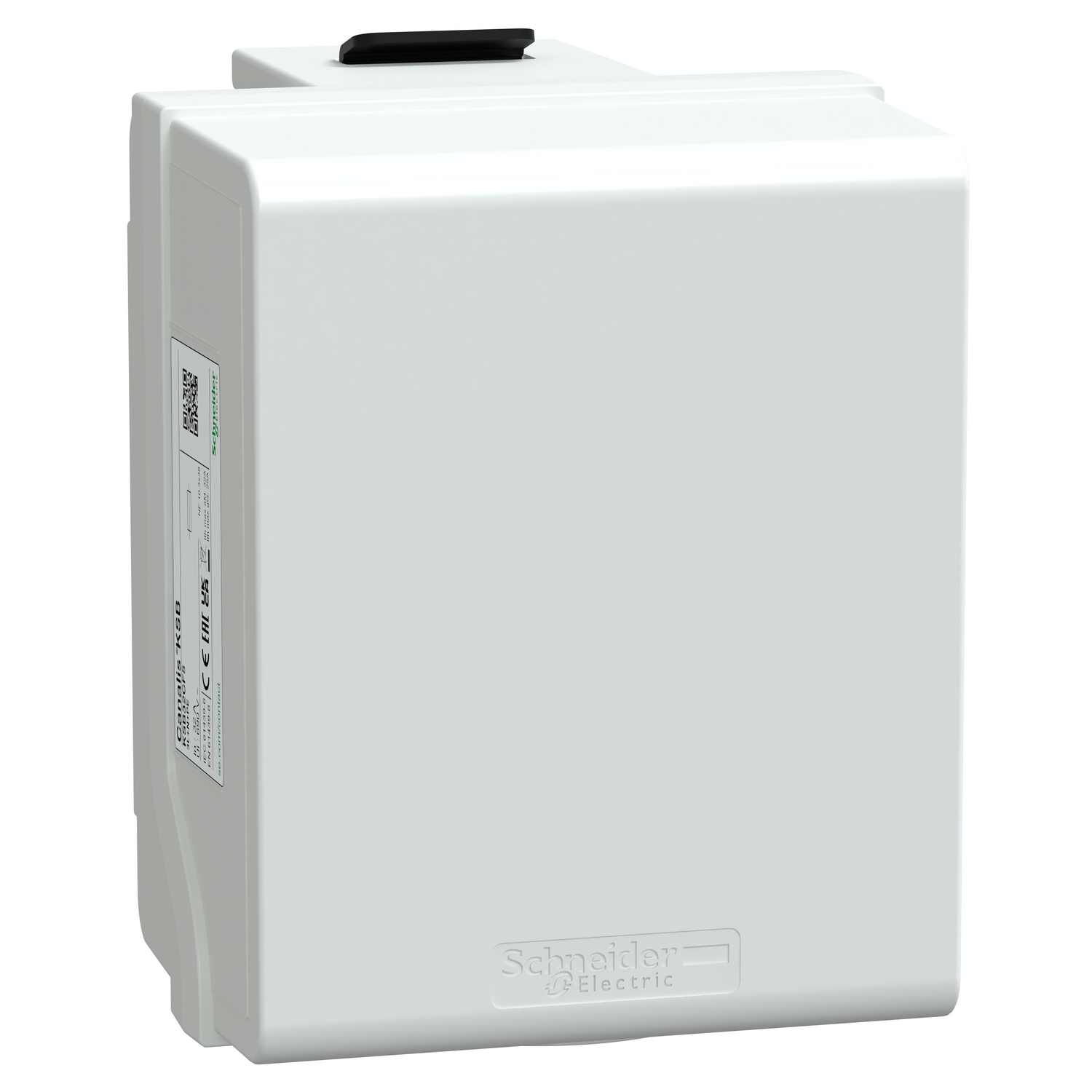 Schneider Electric Schneider Electric KSB32CF5 – Tap off unit, Canalis KS 100 A to 1000 A, with fuse holder, 32 A, NF 10 × 38 mm fuses not supplied, 3L+N+PE, IP55, RAL 9001