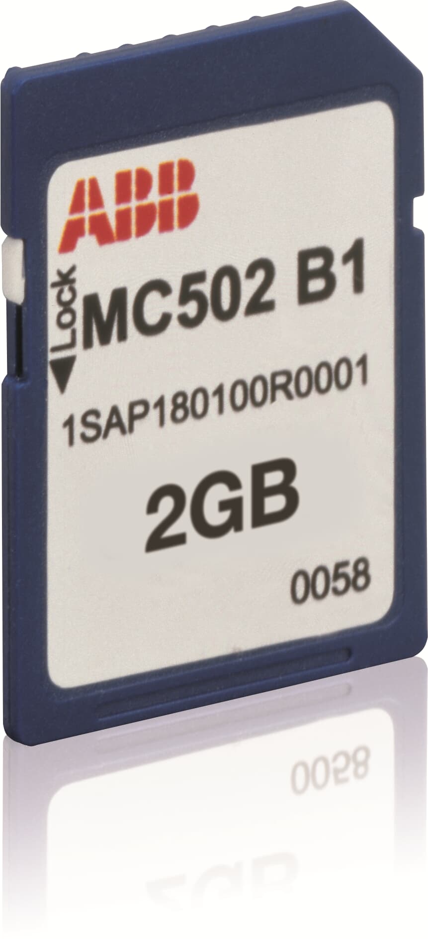 ABB ABB MC502 PLC sd card