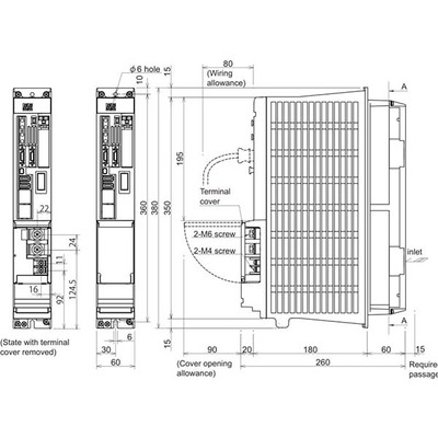 Mitsubishi Electric Mitsubishi Electric MDS-D2-SP-20 CNC servo or spindle drive unit or accessory