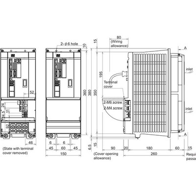 Mitsubishi Electric Mitsubishi Electric MDS-D2-SP-240 CNC servo or spindle drive unit or accessory