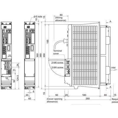 Mitsubishi Electric Mitsubishi Electric MDS-D2-SP2-4020 CNC servo or spindle drive unit or accessory