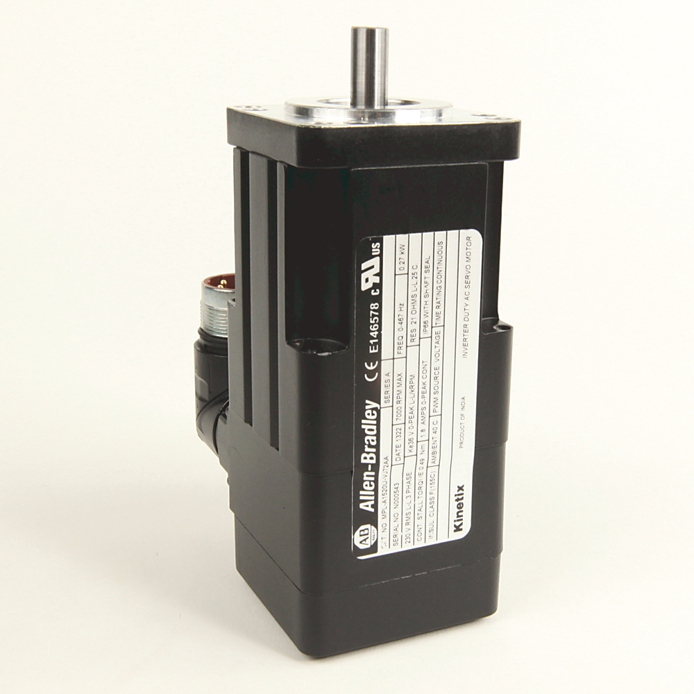 Allen-Bradley Allen-Bradley MPL-A1520U-VJ72AA MP-Series MPL 240V AC Rotary Servo Motor