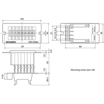 Mitsubishi Electric Mitsubishi Electric MR-DS60 MELSERVO amplifier, cable or system accessory