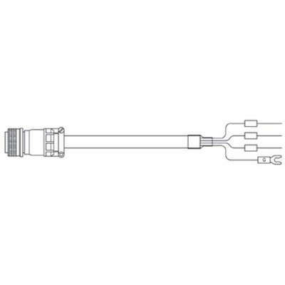 Mitsubishi Electric Mitsubishi Electric MR-J3P10-5M MELSERVO amplifier, cable or system accessory