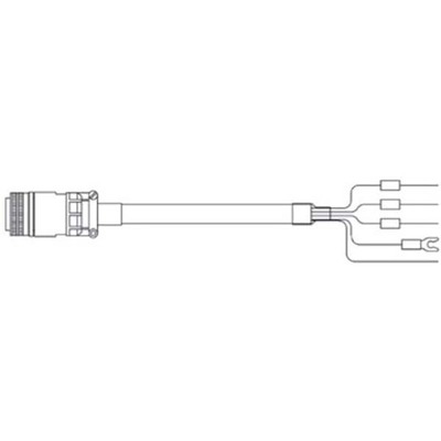 Mitsubishi Electric Mitsubishi Electric MR-J3PWS12-2M MELSERVO amplifier, cable or system accessory