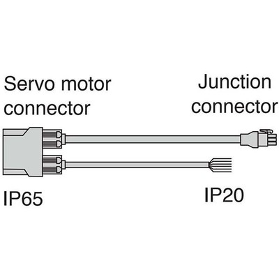 Mitsubishi Electric Mitsubishi Electric MRAEPB2J10CBL03M1L MELSERVO amplifier, cable or system accessory