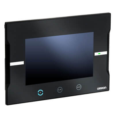 Omron Omron NA5-7W001B-V1 (B) – NA5-V1 HMI with a 7 Inch display and a Black Bezel