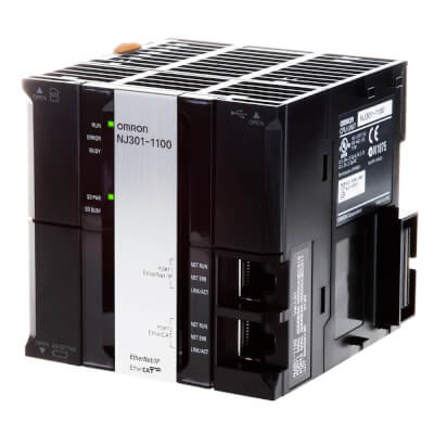 Omron Omron NJ301-1100 (B) – NJ3 programable logic controller built-in EtherNet/IP™ up to 32 connections