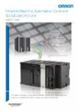 Omron Omron NJ501-1340 (B) – Sysmac NJ5 CPU with SECS/GEM communication