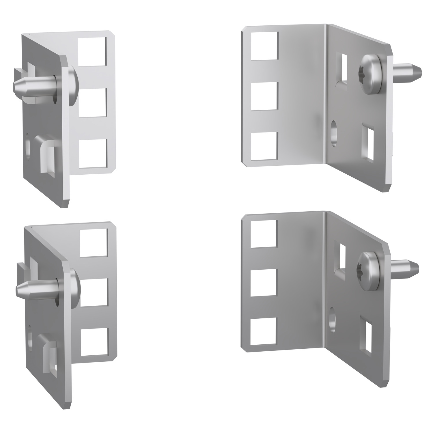 Schneider Electric Schneider Electric NSYRC1U – set of 4 PanelSeT SF/SM brackets to install equipment 1U or 3U high