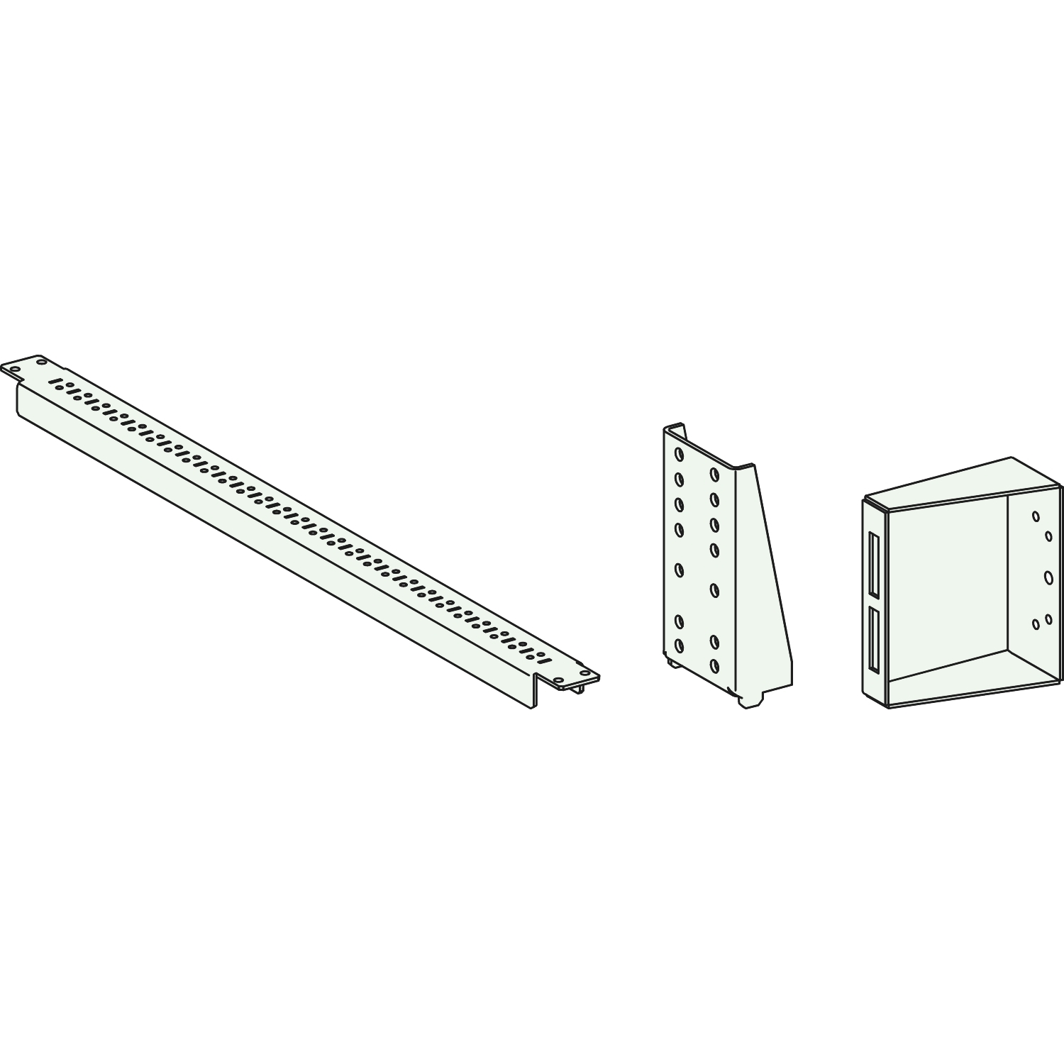 Schneider Electric Schneider Electric NSYRCK19KIT6G – PanelSeT SF 6G - 19" fix rack fixing kit