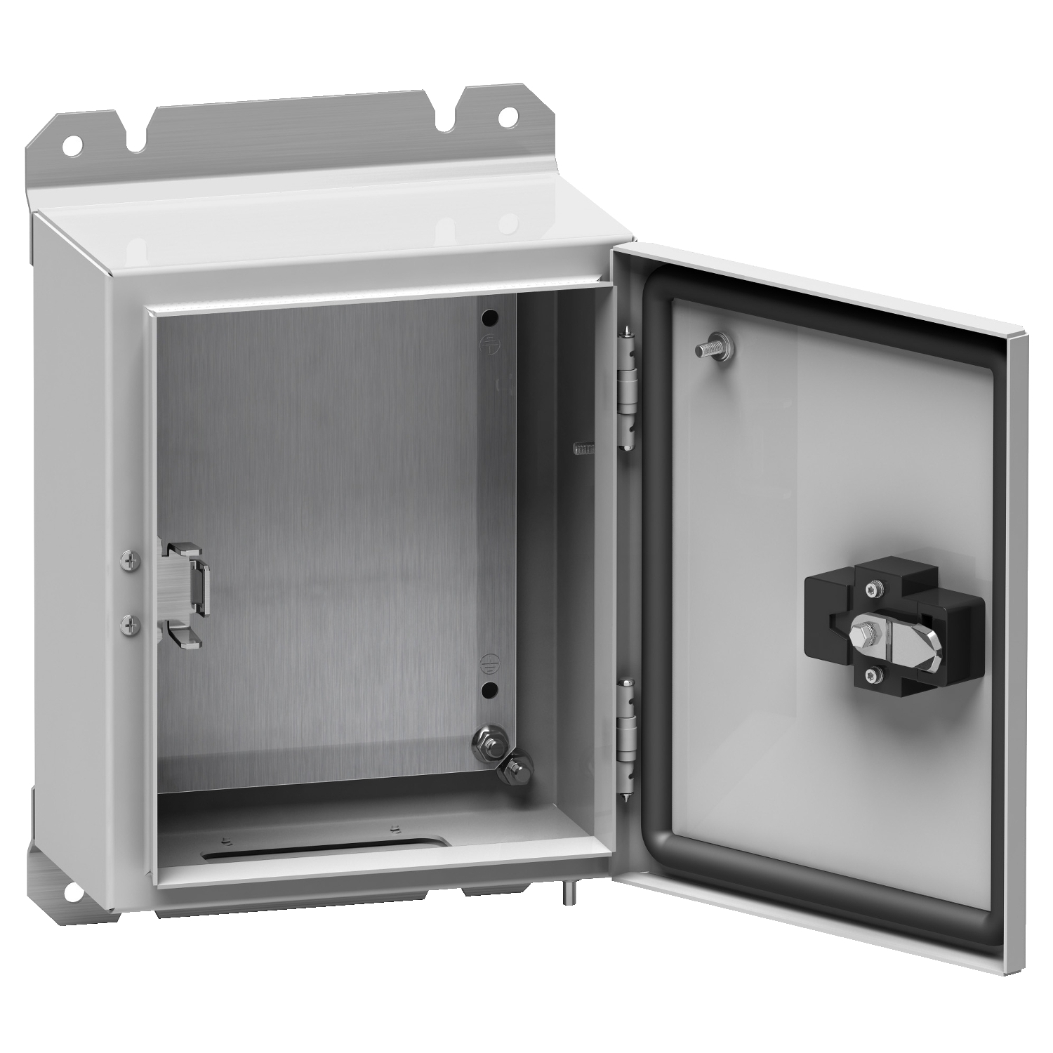 Schneider Electric Schneider Electric NSYS3D6G8630P – PanelSeT S3D seismic plain door with mount.plate - H800xW600xD300 - IP65 - IK10