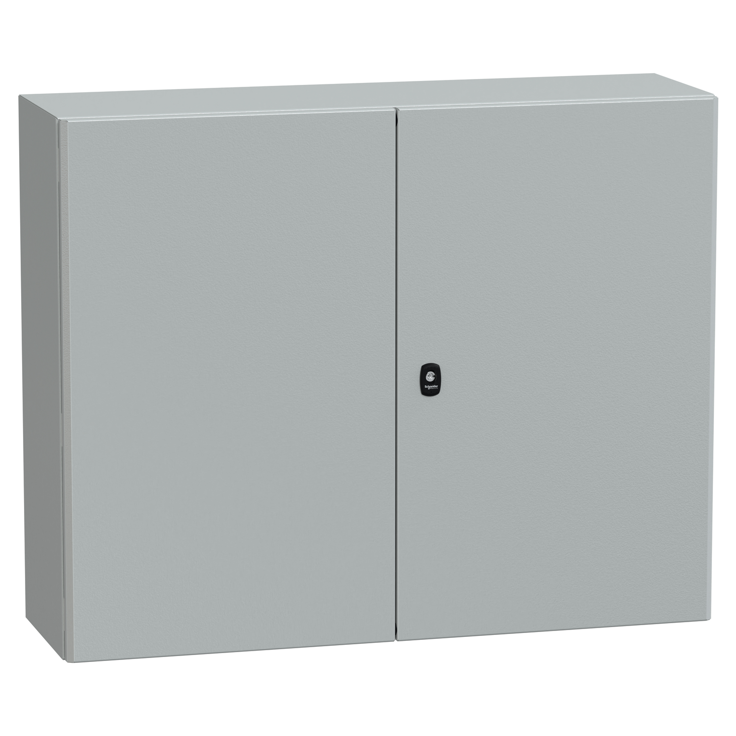 Schneider Electric Schneider Electric NSYS3D81030D – Wall mounted steel enclosure, PanelSeT S3D, double plain door, without mounting plate, 800x1000x300mm, IP55, IK10