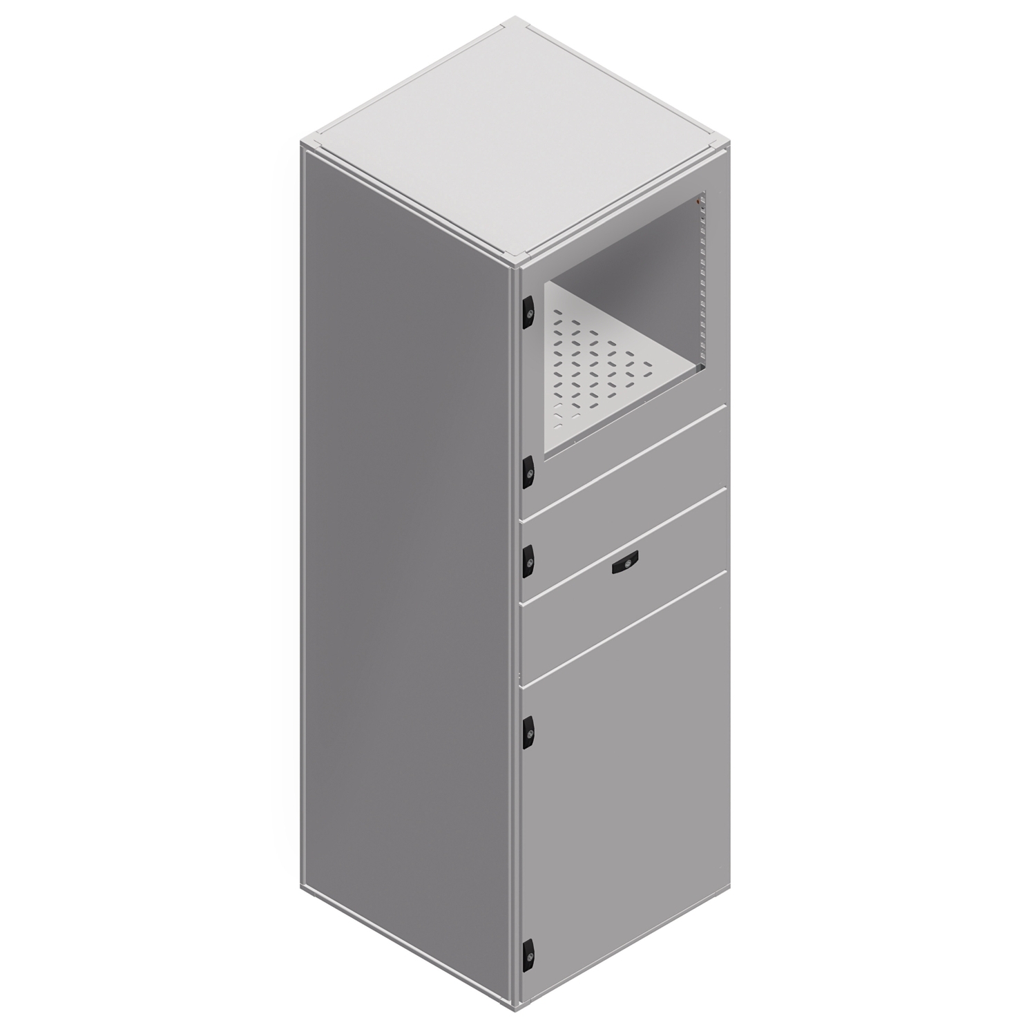 Schneider Electric Schneider Electric NSYSF18680PC – PanelSeT SF PC rack enclosure - assembled - 1800x600x800 mm