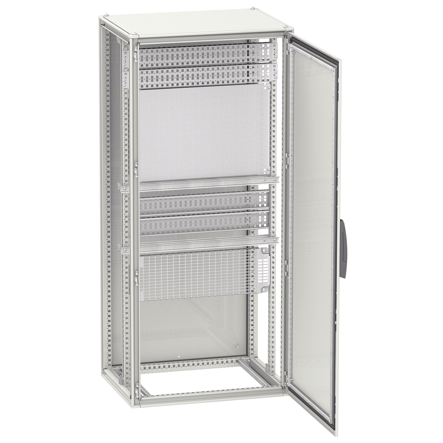 Schneider Electric Schneider Electric NSYSFECA66HD – PanelSeT SFHD outdoor heavy duty - aluminium cable gland plate - W400 D430