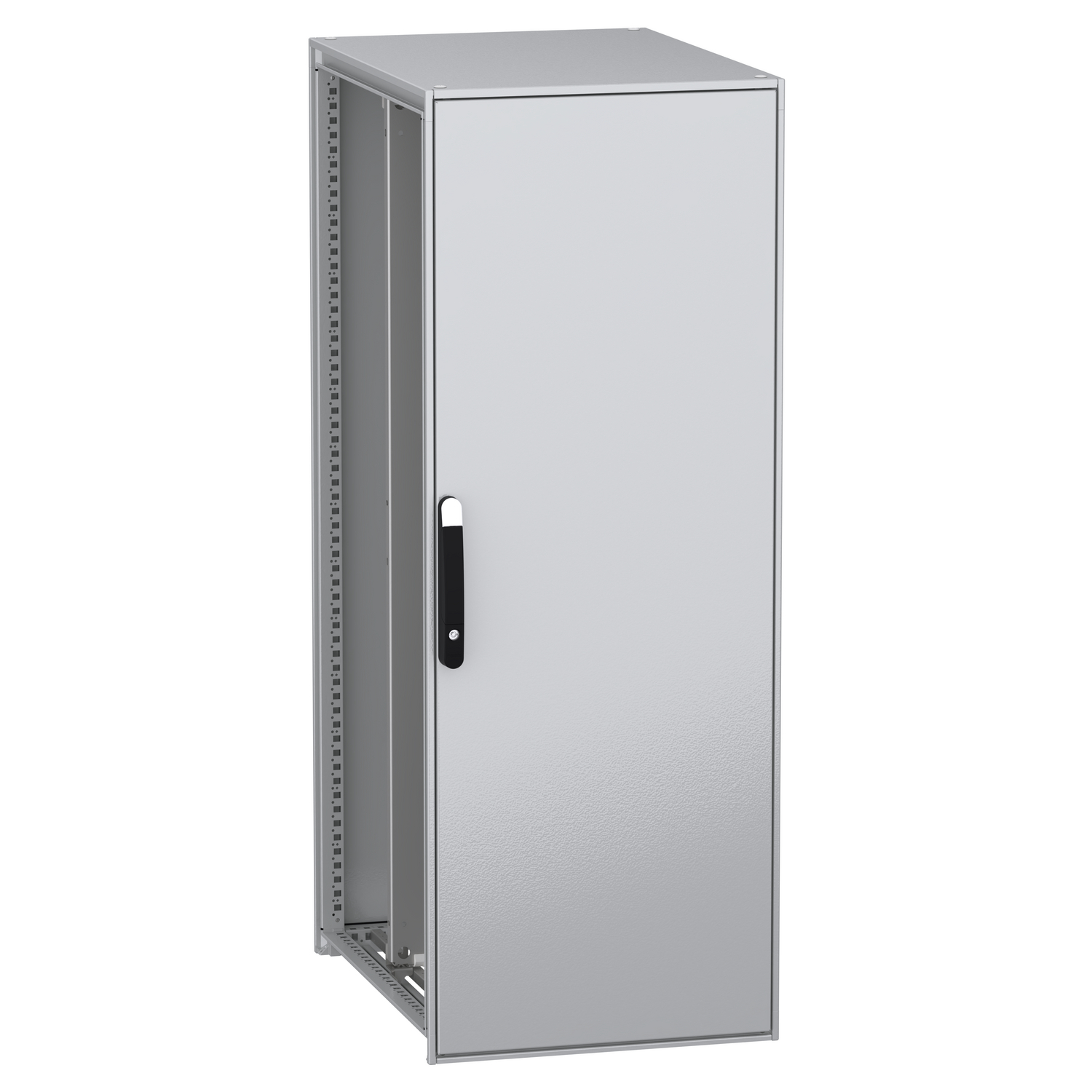 Schneider Electric Schneider Electric NSYSFN16680P – Floor standing modular electrical enclosure, PanelSeT SFN, decarbonized steel, mounting plate, 1600x600x800mm, IP55