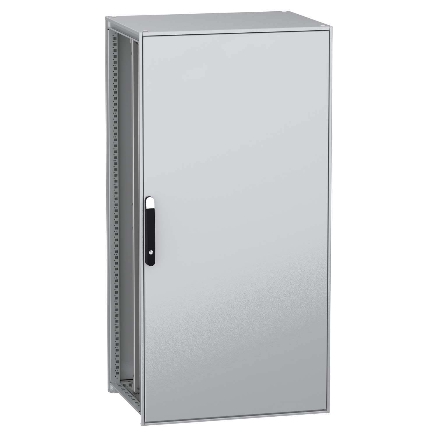 Schneider Electric Schneider Electric NSYSFN16860P – Floor standing modular electrical enclosure, PanelSeT SFN, decarbonized steel, mounting plate, 1600x800x600mm, IP55