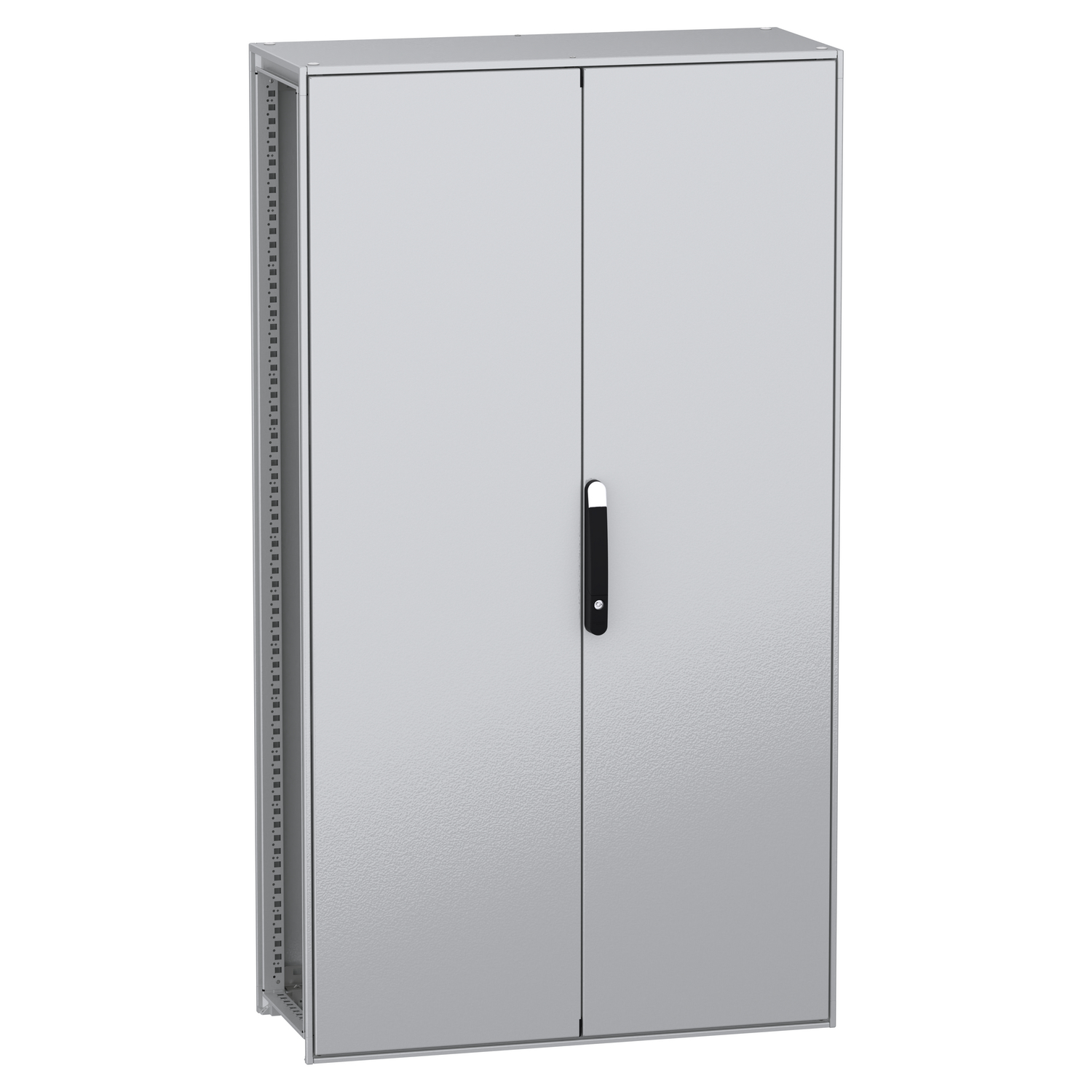 Schneider Electric Schneider Electric NSYSFN1810402D – Floor standing modular electrical enclosure, PanelSeT SFN, decarbonized steel, 1800x1000x400mm, 2 doors, IP55