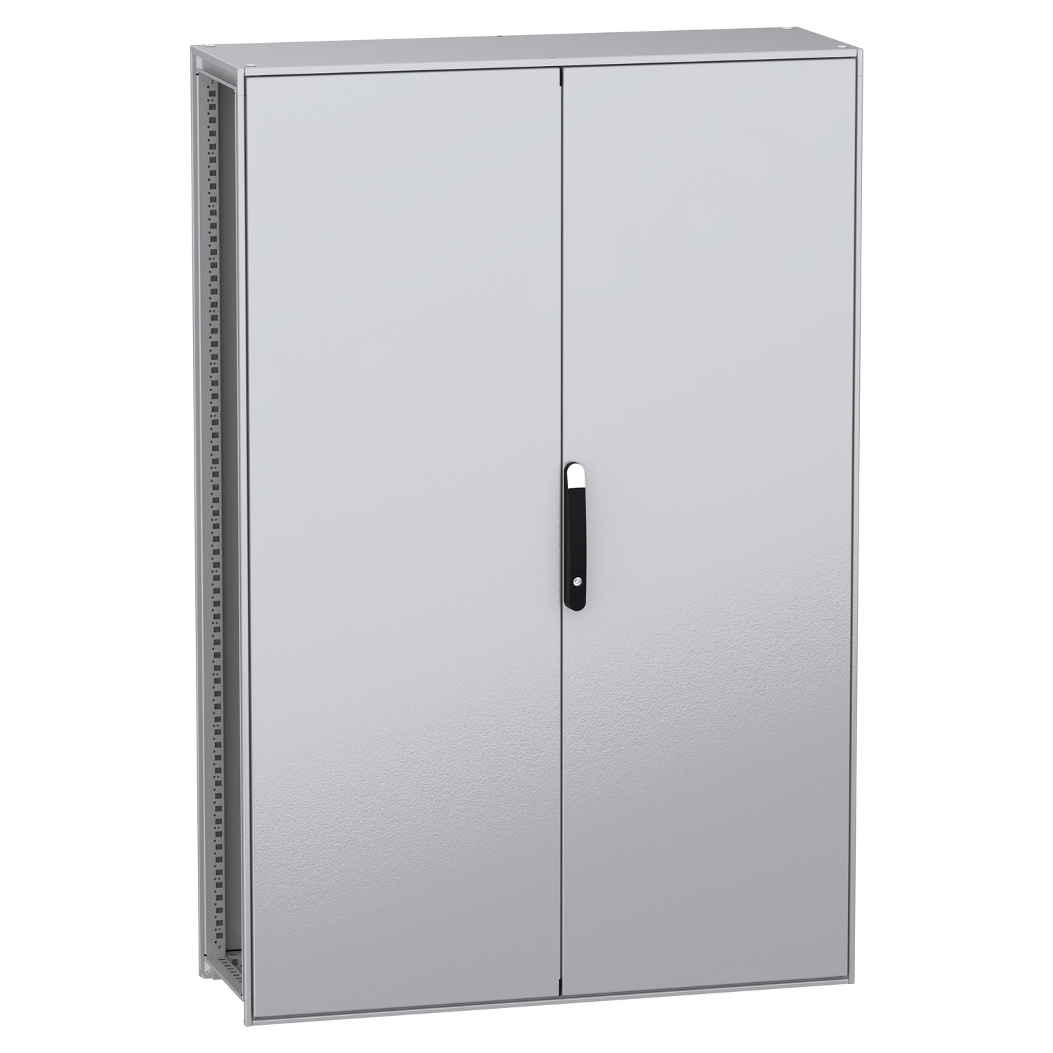 Schneider Electric Schneider Electric NSYSFN1812402DP – Floor standing modular electrical enclosure, PanelSeT SFN, decarbonized steel, plate, 1800x1200x400mm, 2 doors, IP55