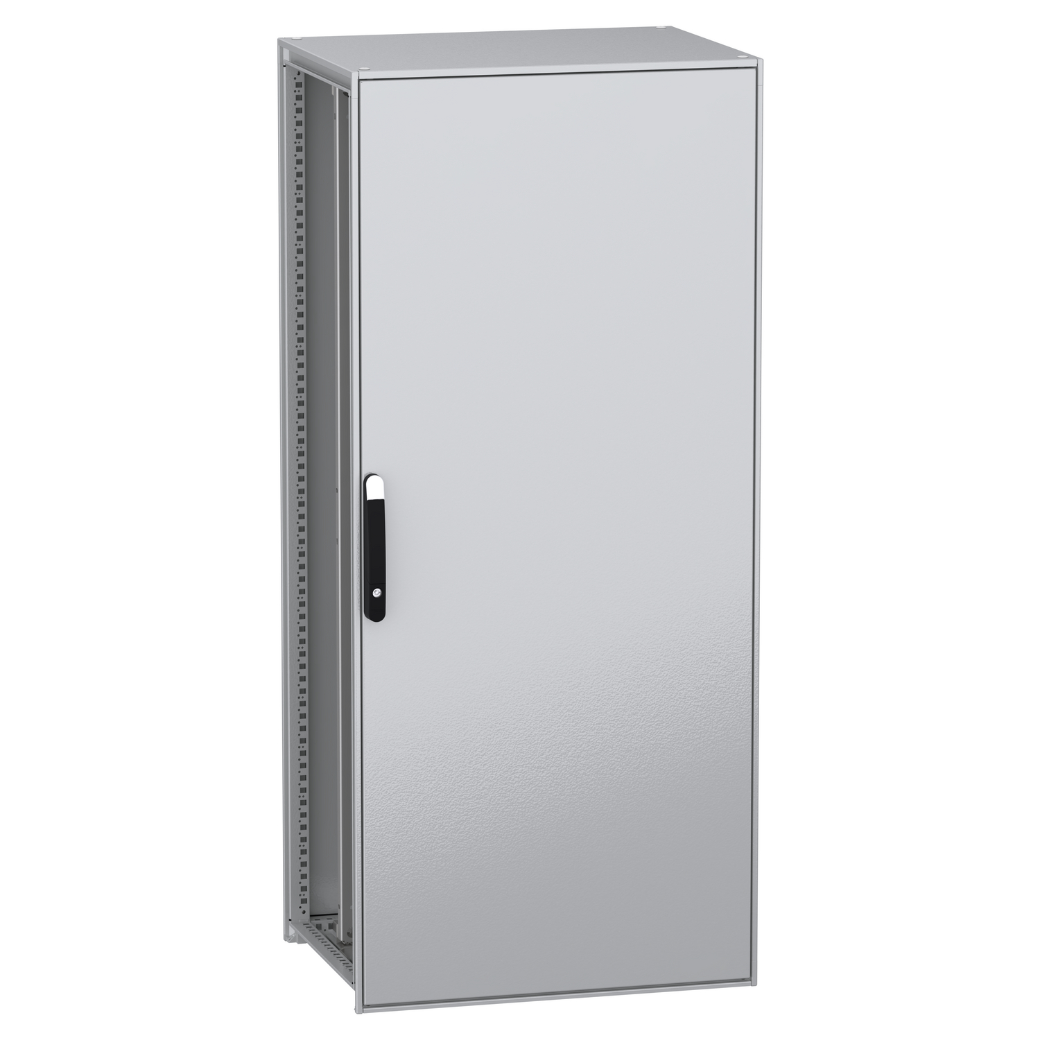 Schneider Electric Schneider Electric NSYSFN18860P – Floor standing modular electrical enclosure, PanelSeT SFN, decarbonized steel, mounting plate, 1800x800x600mm, IP55