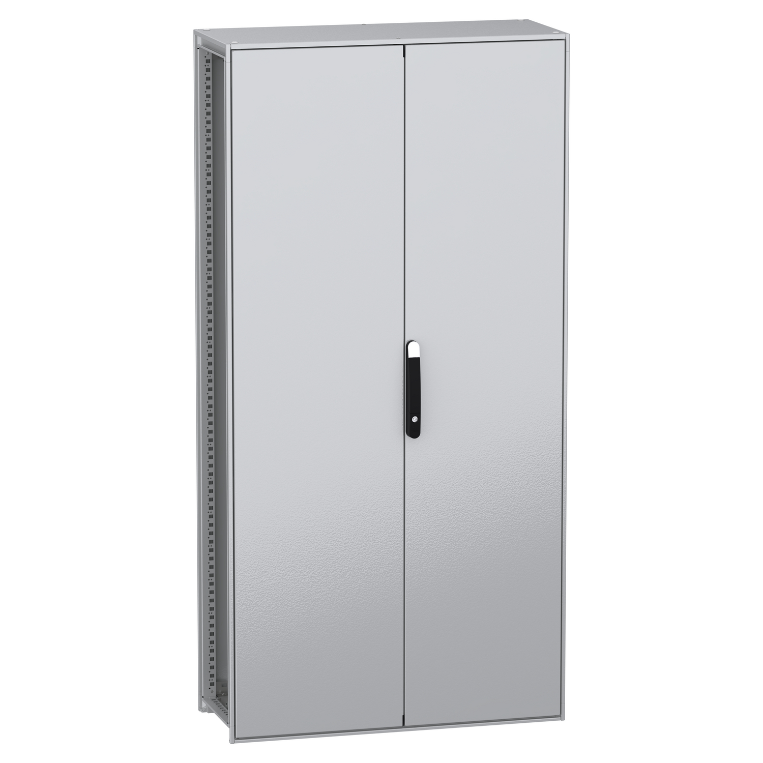Schneider Electric Schneider Electric NSYSFN2010402D – Floor standing modular electrical enclosure, PanelSeT SFN, decarbonized steel, 2000x1000x400mm, 2 doors, IP55