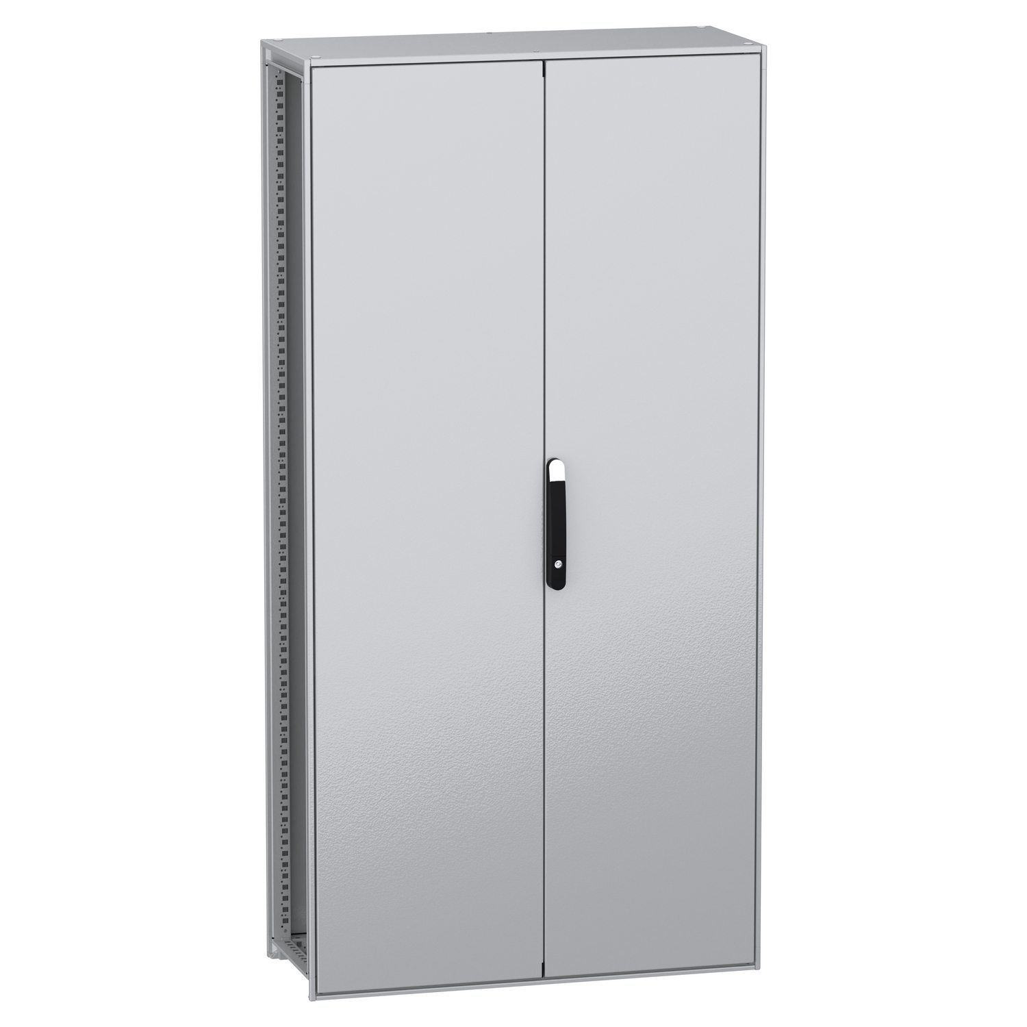 Schneider Electric Schneider Electric NSYSFN2010402DP – Floor standing modular electrical enclosure, PanelSeT SFN, decarbonized steel, plate, 2000x1000x400mm, 2 doors, IP55