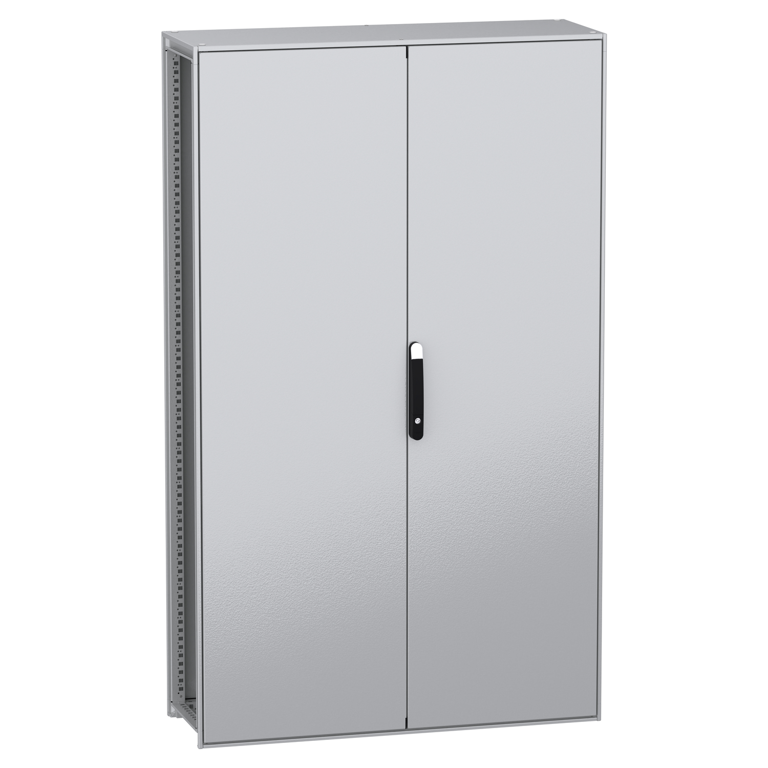 Schneider Electric Schneider Electric NSYSFN2012402DP – Floor standing modular electrical enclosure, PanelSeT SFN, decarbonized steel, plate, 2000x1200x400mm, 2 doors, IP55