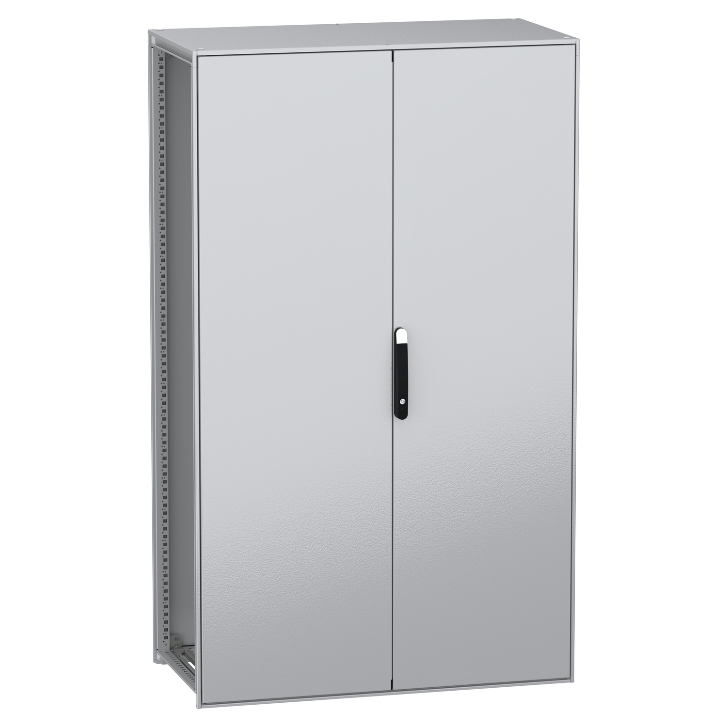 Schneider Electric Schneider Electric NSYSFN2012602D – Floor standing modular electrical enclosure, PanelSeT SFN, decarbonized steel, 2000x1200x600mm, 2 doors, IP55