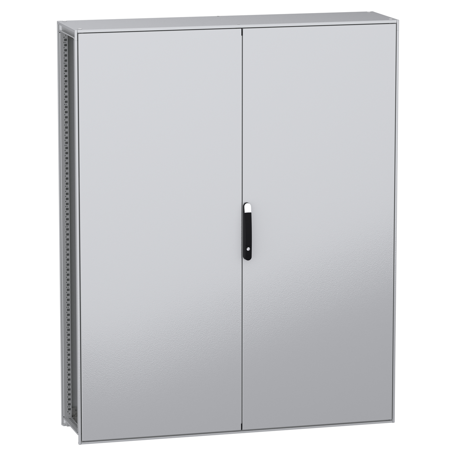 Schneider Electric Schneider Electric NSYSFN2016402D – Floor standing modular electrical enclosure, PanelSeT SFN, decarbonized steel, 2000x1600x400mm, 2 doors, IP55
