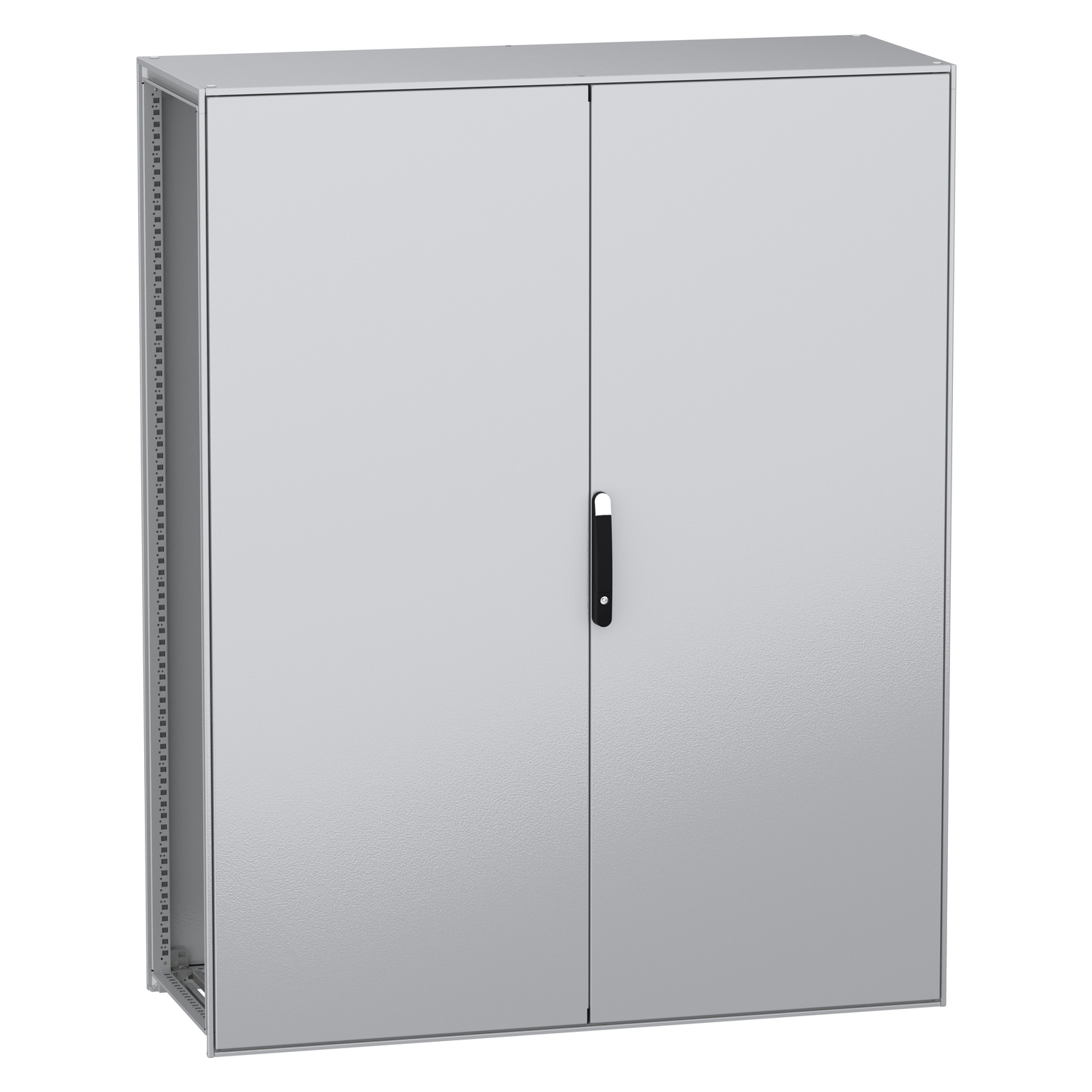 Schneider Electric Schneider Electric NSYSFN2016602D – Floor standing modular electrical enclosure, PanelSeT SFN, decarbonized steel, 2000x1600x600mm, 2 doors, IP55