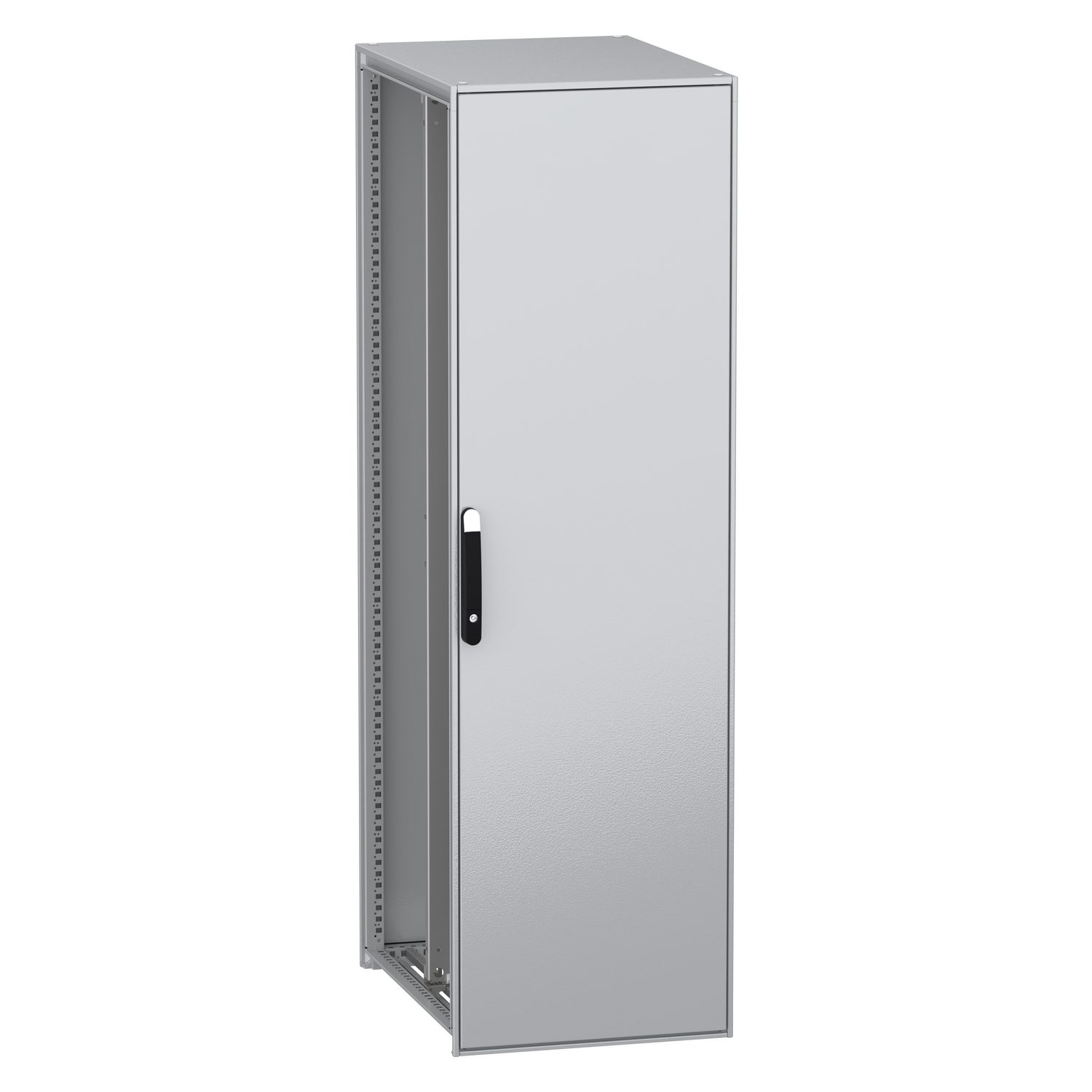 Schneider Electric Schneider Electric NSYSFN20680P – Floor standing modular electrical enclosure, PanelSeT SFN, decarbonized steel, mounting plate, 2000x600x800mm, IP55