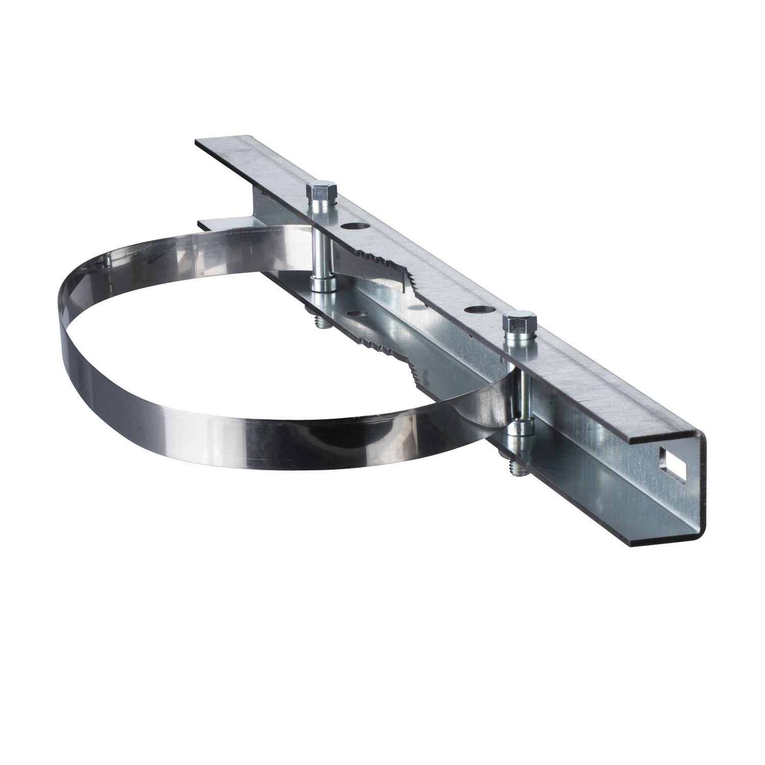 Schneider Electric Schneider Electric NSYSFP600 – Post fixing device galvanized steel post diam. max 215mm load 100kg for PLM86