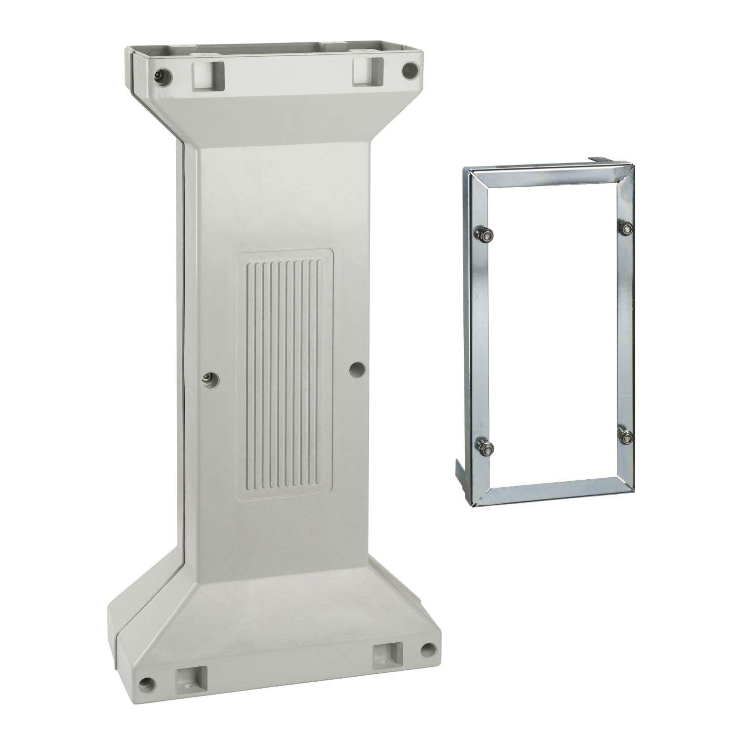 Schneider Electric Schneider Electric NSYSFSPLMG – floor mounting pillar polyester H=800mm for PLM54 and 64