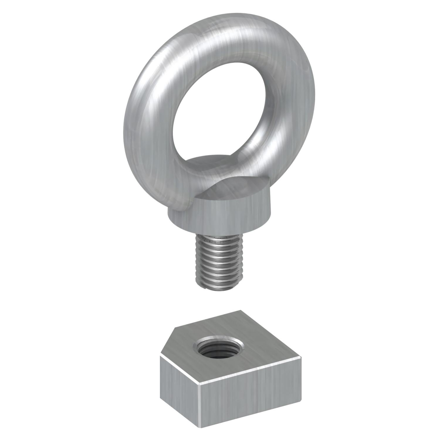 Schneider Electric Schneider Electric NSYSMEB – set of 4 PanelSet SM M12 lifting eyebolt - galvanized cast steel