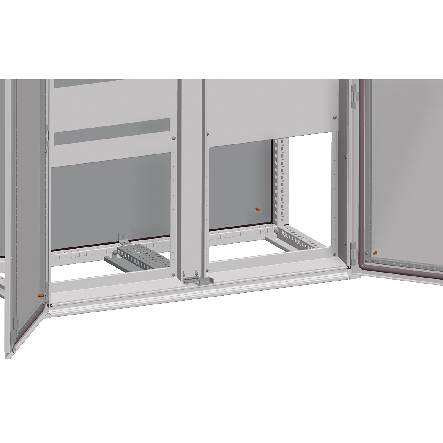 Schneider Electric Schneider Electric NSYSMP2D6 – Kit for adapting mounting plates in double doors enclosures, PanelSeT SFN, PanelSeT SF, for electrical enclosure D600mm